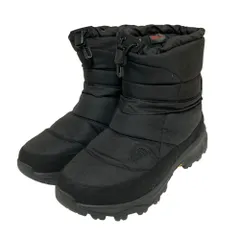 美品 THE NORTH FACE ノースフェイス デタッチャブル ヌプシブーティー 2WAY ショートブーツ NF52477 サイズUS7 25cm ブラック メンズ レディース 古着 中古 USEDのサムネイル