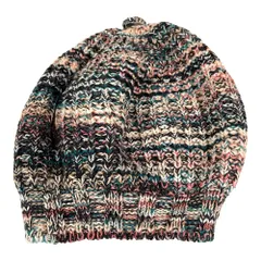 美品 MISSONI ミッソーニ ニット帽 ニットキャップ 147760 マルチカラー レディース 古着 中古 USEDのサムネイル