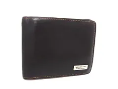 BURBERRY バーバリーブラックレーベル レザー 二つ折り 財布 ウォレット 小銭入れ 札入れ カード入れ メンズ ダークブラウン系 DN9005のサムネイル