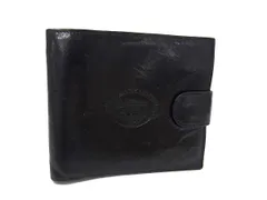 EMPORIO ARMANI エンポリオアルマーニ レザー 二つ折り 財布 ウォレット 小銭入れ 札入れ カード入れ メンズ ブラック系 DN9061のサムネイル