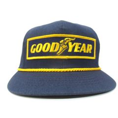 デッドストックGOOD YEAR キャップ SWINGSTER 総柄 アメリカ製 - メルカリ