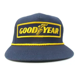 GOODYEAR グッドイヤー  ヴィンテージ トラッカーキャップ SIZE:FREE  帽子 □UC332のサムネイル