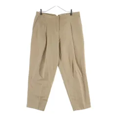 BURBERRY (バーバリー) Cotton Long Straight Pant コットン センタープレス ストレートパンツ ベージュ 3924001のサムネイル