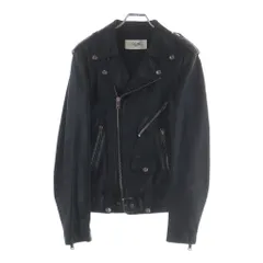 CELINE (セリーヌ) 19SS CLASSIC BIKER IN CALFSKIN クラシック バイカー ダブルカーフスキンライダース ジャケット ブラック 2E058297Dのサムネイル