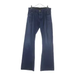 CHROME HEARTS (クロムハーツ) FLARE DNM PANTS CRS BTN INDIGO クロスボタンウォッシュドフレアデニムパンツ インディゴのサムネイル