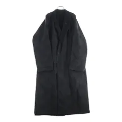Yohji Yamamoto POUR HOMME (ヨウジヤマモト プールオム) 24AW Ny C GROSGRAIN LINING PT RAGLAN COAT チェスターコート ブラック H0-C18-601のサムネイル