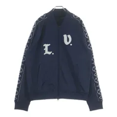 LOUIS VUITTON (ルイヴィトン) 24SS LVロゴエンブロイダリー フラワーバンド ジップアップトラックジャケット ネイビー RM241MQ ZSC HQY45Wのサムネイル