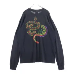 READY MADE (レディメイド) 24SS SNAKE Long Sleeve スネイク 長袖カットソー ブラック RE-CO-BK-00-00-282のサムネイル