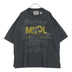 MAISON MIHARAYASUHIRO (メゾンミハラヤスヒロ) ヴィンテージ加工 ダックプリント ディストレスド クルーネック 半袖Tシャツ カットソー グレー C11TS503のサムネイル