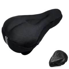 【数量限定】新型マグネットテープ自転車サドル クッション 反射ストラップ 防水カバー付き 自転車さどる お尻痛くない 痛くない 超肉厚 Gift自転車サドルカバー ロードバイク/クロスバイク/マウンテンバイク Magi'sのサムネイル