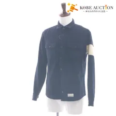 ■ visvim ビズビム CPO シャツジャケット 長袖 トップス アウター AHAB SHIRT アームライン 襟 ボタン 日本製 メンズ M ダークネイビーのサムネイル