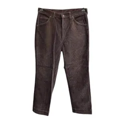 90s USA製 LANDS'END コーデュロイパンツ ランズエンド ジップアップ 90年代 コーデュロイ 細畝 コーズ ボトムス 2606-905のサムネイル