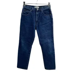 90s USA製 Calvin Klein Sport デニムパンツ 12 インディゴ カルバンクラインスポーツ ジップアップ 90年代 デニム ジーンズ 2606-918のサムネイル