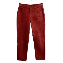 90s USA製 Calvin Klein デニムパンツ 12 レッド カルバンクライン ジップアップ 90年代 デニム ジーンズ 2606-920のサムネイル
