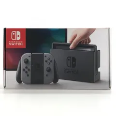 ◎任天堂 ゲーム機本体 Nintendo Switch本体 Joy-Con(L)/(R) グレー  ジャンク品のサムネイル