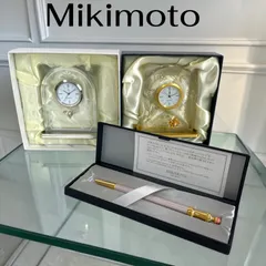 MIKIMOTO 置時計 ボールペン セットのサムネイル