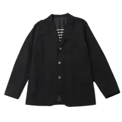 ジャンポールゴルチエ オムJean Paul GAULTIER HOMME ストライプライニングウールジャケット 黒50のサムネイル