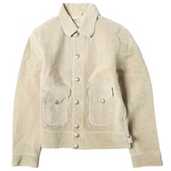 キムタク着 Sサイズ RRL ダブルアールエル　レザートリム ウールピーコート キムタク着 Sサイズ RRL ダブルアールエル レザートリム ウール