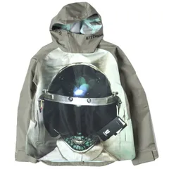 新品 UNDERCOVER アンダーカバー 25AW HELDON 3レイヤー ナイロンジップアップブルゾン Nylon Zip-Up Blouson UC2E4205-1 3 GRAY KHAKI シェル 定価198,000円 マウンテンパーカー ジャケットのサムネイル