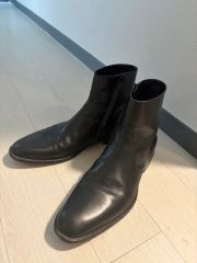 SAINT LAURENT サイドゴアブーツ ブラック サイズ40 - メルカリ