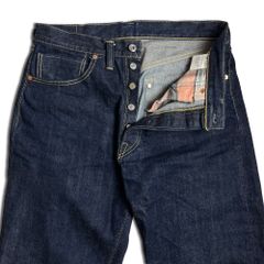 濃紺 W34】TCB JEANS 40's ネルポケット 赤タブ デニムパンツ TCB