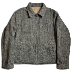 POLO RALPH LAUREN リバーシブル ヘリンボーンツイード スイングトップ