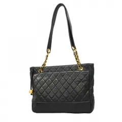 シャネル(Chanel) シャネル ショルダーバッグ マトラッセ チェーンショルダー ラムスキン ブラック レディースのサムネイル