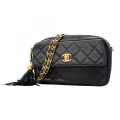 シャネル(Chanel) シャネル ショルダーバッグ マトラッセ 付きチェーンショルダー ラムスキン ネイビー レディースのサムネイル
