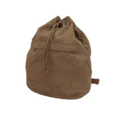 【中古】エンポリオ アルマーニ EMPORIO ARMANI ナイロン 巾着型 ドローストリングタイプ バックパック・リュック ブラウン【W42xH44.5xD21.5】【メンズ】のサムネイル