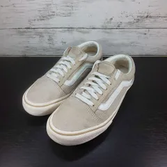 VANS OLD SKOOL バンズ オールドスクール ベージュ レディース スニーカー 23.5 cm V36CF SUEDE L09390のサムネイル