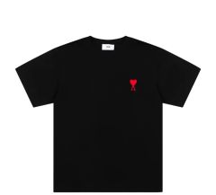 ami 黒 長袖Tシャツ ハート刺繍 - メルカリ