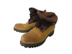 ティンバーランド Timberland ロールトップブーツ 8W キャメル レースアップ レザー 本革 シューズ 靴のサムネイル