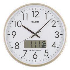 CASIO カシオ 掛け時計 ITM-900FLJ 電波時計 動作良好 - メルカリ