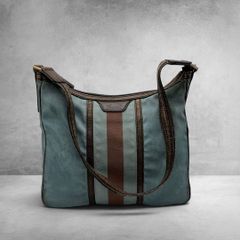 COACHショルダーバッグ スエード レザ ー キャンバス ソーホー 茶7065 COACH コーチ SOHO ソーホー 7065 Special Edition Fall 2004