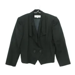 美品 Christian Dior クリスチャンディオール ブルゾン ダブル ジャケット ウール オールド OLD ブラック 13 レディース 【中古】のサムネイル