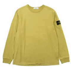 STONE ISLAND ストーンアイランド カットソー サイズ L メンズ ロングスリーブ アームパッチ コットン100％ トップス ライトグリーン 緑のサムネイル