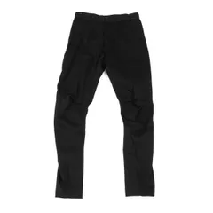 アンドゥムルメステールANN DEMEULEMEESTER コットンニータックストレッチパンツ 黒XXSのサムネイル