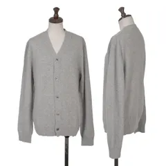 コムデギャルソンCOMME des GARCONS カシミヤニットカーディガン グレーSのサムネイル