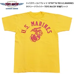トイズマッコイ Tシャツ TMC2624 タクシードライバー 19"NY"76 TEE U.S.MARINES 半袖Tシャツ TOYS McCOY イエローのサムネイル