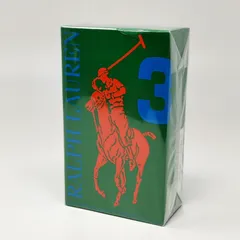 新品未開封 Polo Ralph Lauren ラルフローレン ビッグポニー グリーン オードトワレ 75ml 管理番号KKVKSKO1656のサムネイル