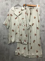 PEACH JOHN ピーチジョン くまシャツ パジャマ ルームウェア size1/グリーン系 ■◆ レディースのサムネイル