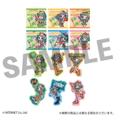 【予約】【新品】GUMI トレーディングフレフレンズステッカー（1パック2枚入り） 6個入り1BOX【正規品】のサムネイル