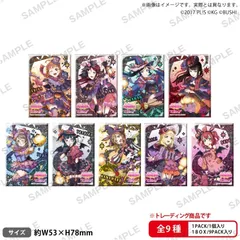 【予約】【新品】ラブライブ！スクールアイドルフェスティバル しかくいホログラム缶バッジコレクション Aqours ハロウィン編Part2ver. 9個入り1BOX【正規品】のサムネイル