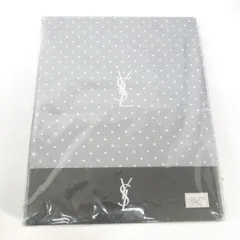 【未開封】YVES SAINT LAURENT イヴサンローラン クイックシーツD PTG0109969 シングル グレードットのサムネイル