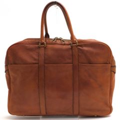 HERZ】横型2wayバッグ トートバッグ レザー ブラウン A4 - メルカリ
