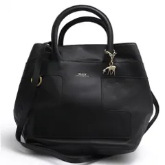 バリー／BALLY バッグ ハンドバッグ 鞄 トートバッグ レディース 女性 女性用 レザー 革 本革 ブラック 黒  Pina-md 2WAY ショルダーバッグのサムネイル