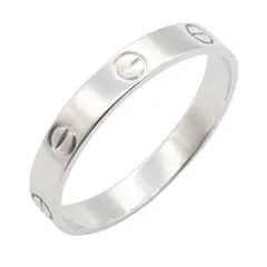 カルティエ CARTIER リング・指輪 ミニラブリング B4085100 K18WG（ホワイトゴールド） ミニラブリング ユニセックス Used Aのサムネイル