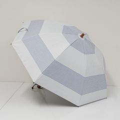 ミナペルホネン sora check 折りたたみ傘 晴雨兼用 グレー チェック