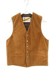 米国製】schott レザーベスト スウェード キャメル 325VP L - メルカリ