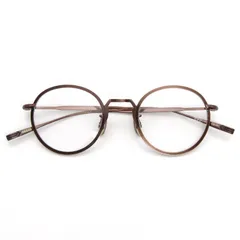 未使用 OG×OLIVER GOLDSMITH オージーバイオリバーゴールドスミス メガネフレーム OLIVER II-T A COPPER アンティークカッパー 54001133のサムネイル